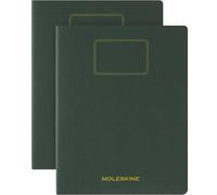 Moleskine Student Cahier Journal, Set 2 Quaderni per Appunti con Pagine Bianche