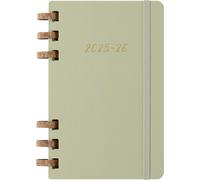 Moleskine Student Life Planner 2025-2026, Weekly and Monthly Spiral 12 Month Dia