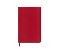 Moleskine Taccuino A Pagine Con Quadretti, Rosso (Scarlatto), Large, 13 X 21 Cm