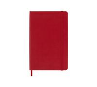 Moleskine Taccuino A Pagine Rigate, Rosso (Scarlatto), Medium, 11.5 X 18 Cm