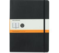 Taccuino Moleskin Classic - 305844 Taccuino con 192 fogli a righe da 70 g/mq di color nero in confezione da 1 Pz.