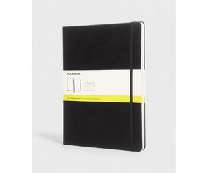 Moleskine taccuino Classic extra large, copertina rigida nero, pagina bianca 805