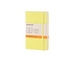 Moleskine taccuino colorato A righe Tascabile giallo limone