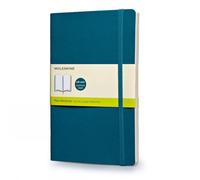 Moleskine Taccuino, Grande, Pagina Bianca, Copertina Morbida, Blu