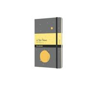 Moleskine, Taccuino in Edizione Limitata Il Piccolo Principe, Layout Bianco e Copertina Rigida, Formato Grande 13x21 cm, Colore Grigio Pietra, 192 Pagine