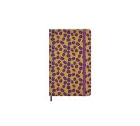 Moleskine Taccuino Silk, Copertina Rigida con Seta Italiana di Mantero, con Pagine a Righe e Chiusura Elastica, con Confezione Regalo, Formato Large 21x13cm, Colore Giallo