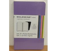 MOLESKINE VOLANT - SET DI 2 TACCUINI A RIGHE EXTRA SMALL VIOLA
