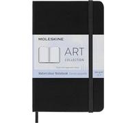 Moleskine Art Watercolour Notebook, Pocket, Black, Hard Cover (3.5 X 5.5)