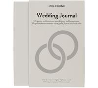 Moleskine - Wedding Journal, Taccuino a Tema - Taccuino con Copertina Rigida per Pianificare e Organizzare il Tuo Calendario di Nozze - Formato Grande 13 x 21 cm - 400 Pagine