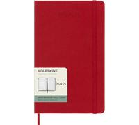 18 months, weekly notebook. Large, hard cover, scarlet red - AA.VV.