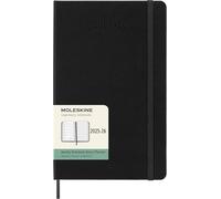 Moleskine Weekly Planner 2025-2026, 18-Month Weekly Planner With Note Space, Har