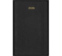 Moleskine Weekly Planner 2026 Precious and Ethical, Agenda Settimanale 12 Mesi Con Spazio Per Note, Copertina Morbida Vegana, Con Confezione Regalo, Colore Nero, Formato 13x21 cm