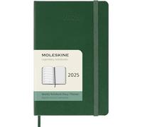 12 months, weekly notebook. Pocket, hard cover, myrtle green - AA.VV.