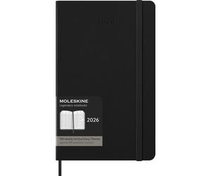 Moleskine Weekly Planner, Vertical Pro Weekly Agenda 12 Months 2025, Hard Cover
