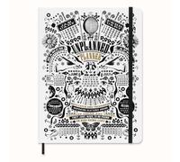 Moleskine x Lorenzo Petrantoni Unplanned Planner, Edizione Limitata, Copertina Rigida e Chiusura Elastica, Petrantoni Agenda Settimanale, Formato Extra Large 19x26 cm