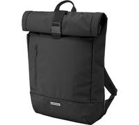 Moleskine Metro Collection Zaino roll-top nero, poliestere, unisex, 24L