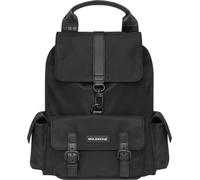 Moleskine Zaino Piccolo Legendary Collection, Zaino per Lavoro e Università, con Custodia per Dispositivi Elettronici, Tessuto 100% Riciclato, Dimensioni 33 x 32 x 12 cm, Colore Nero