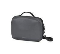 Moleskine Zaino Tracolla Porta PC, Notebook Bag, Device Bag Horizontal, Borsa PC 13" Pollici e Tablet, Materiale Impermeabile Resistente all'Acqua, Colore Grigio