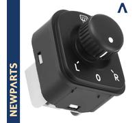 Molette Regolazione Specchietto Per SEAT Alhambra VW CC 1K0959565H Nero