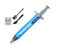 Molevion NanoCool TX 144 - Kit composto termico da 4 g, 14,5 W/m·K, grasso termico non indurente, isolante elettricamente con pennello, detergente e spatola