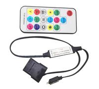 Molex RGB LED Controller 5V DC 3Pin RF Con 17 Tasti Wireless Remote Indirizzabile Strip Light Controller per PC Computer Case