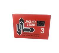 Molho Leone - 21113 Fermaglio triangolare da 28mm, Confezione da 100 pezzi