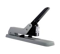 Molho Leone, Cucitrice da tavolo Leone 130, braccio lungo, max 180 fogli, grigio/nero - nero acciaio 76130