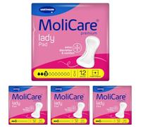 MoliCare Lady Pad 3 Gocce Assorbenti Donna 12 pz (Confezione da 4)