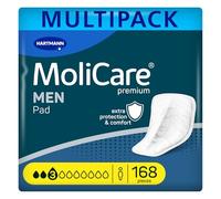 MoliCare MEN Pad 3 Gocce Uomo Assorbenti 168 pz