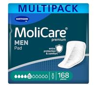 MoliCare MEN Pad 5 Gocce Uomo Assorbenti 168 pz