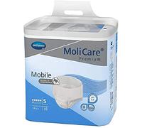 MoliCare Mobile: Pañales para Adultos con Incontinencia Severa, Ropa Interior Absorbente para Hombres y Mujeres, talla S, 14 unidades - Pack de 4