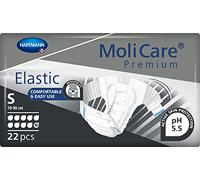 MoliCare Premium Elastic Slip: in caso di grave incontinenza per uomini e donne, 10 gocce, taglia S (70-90 cm di circonferenza fianchi), 22 pezzi