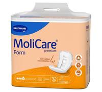 MoliCare Forma premium 4 gocce, per incontinenza leggera: massima sicurezza, protezione extra e discrezione per donne e uomini, 32 pezzi