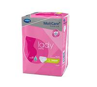 MoliCare Premium Lady Pants, mutandine assorbenti specifiche per incontinenza femminile, con Aloe Vera, 5 gocce, taglia L, 28 pezzi
