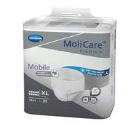 MoliCare Premium Mobile Mutandine Monouso per l'Incontinenza, Protezione Discreta per Donne e Uomini, Pannoloni per Anziani, 10 gocce, Taglia XL (circonferenza fianchi 130-170 cm), 14 pezzi