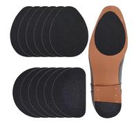 MOLIMOLI Suole in Gomma per incollaggio, Set di Riparazione Suole autoadesive da 12 Pezzi in Gomma, Cuscinetti per Suole Antiscivolo per Scarpe, Suola in Gomma Donna e Uomo