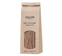 Molin di Pepe - Pasta Integrale di Farina di Farro Monococco | Nutriente, ricca di fibre, digeribile | Cereali dal sapore intenso | Confezione ecosostenibile 7.06 Oz. (200g)