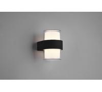 Applique a parete esterno MOLINA in fusione alluminio doppio diffusore tondo antracite R22052142