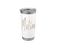 Moline Illinois, design vintage ed elegante Bicchiere termico in acciaio inox doppia parete
