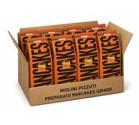 Molini Pizzuti Preparato per Pancakes 6 Confezioni da 400 g Miscela per Pancake Soffici e Dorati Preparato Dolce per Colazione Brunch e Merenda