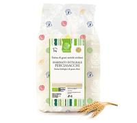 Molini Riggi ® Farina Integrale Perciasacchi Biologica - Grano Duro Antico Siciliano - Sfarinato a Tutto Corpo Macinato a Pietra - Ideale per Pane e Pizzaza in Teglia e Forno - 1 kg