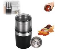 Molinillo De Taza Multiusos De Gran Capacidad,Molinillo De Café De Acero Inoxidable De Gran Capacidad,Taza Desmontable,Fácil De Limpiar (recipiente cruzado)