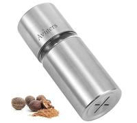 Molino de canela con contenedor de almacenamiento, Molino de acero afilado para la más fina polvo de canela, Molino de canela Myristica, Molino de canela, Macina moscata para cuatro canelones
