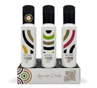 MOLINO DE LAS TORRES Olio Extravergine di Oliva Confezione da 3 varietà PICUAL, ARBEQUINA, ARBOSANA Premium 3 x 100 ML | Olio Extravergine Raccolta Precoce Ottobre 2025 (Set, 3 x 100 ML)