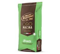 Molino Vigevano Farina “tipo 0”, Verace Oro, Lievitazione in Giornata, Ideale per Salati. Confezione da 10 kg