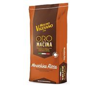 Molino Vigevano Moreschina Ricca Farina Multicereali Tipo 1 con Germe di Grano Vitale e Semi Naturali - Farina Scura ai Cereali Integrali per Pane, Pizza e Focaccia Artigianale | Confezione 10 kg