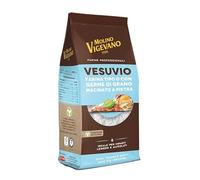 Molino Vigevano | Vesuvio Farina 0 Ideale per Pizza e Preparazioni a Media Lievitazione e Pizza Napoletana Contemporanea 500g (12 pezzi)