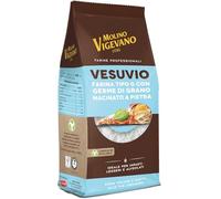 Molino Vigevano | Vesuvio Farina 0 Ideale per Pizza e Preparazioni a Media Lievitazione e Pizza Napoletana Contemporanea 500g (1 pezzo)