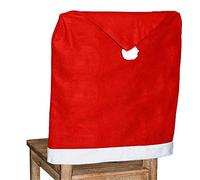 Molinter - Coprisedia natalizio per tavolo di Natale, sala da pranzo, decorazione per la casa (8 pezzi)