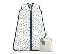 Molis&Co - Sacco Nanna 1 TOG Imbottito per Autunno e Primavera - Per Neonati 18-36 Mesi (95 cm) - Mussola di Cotone Premium - Senza Maniche - Ocean